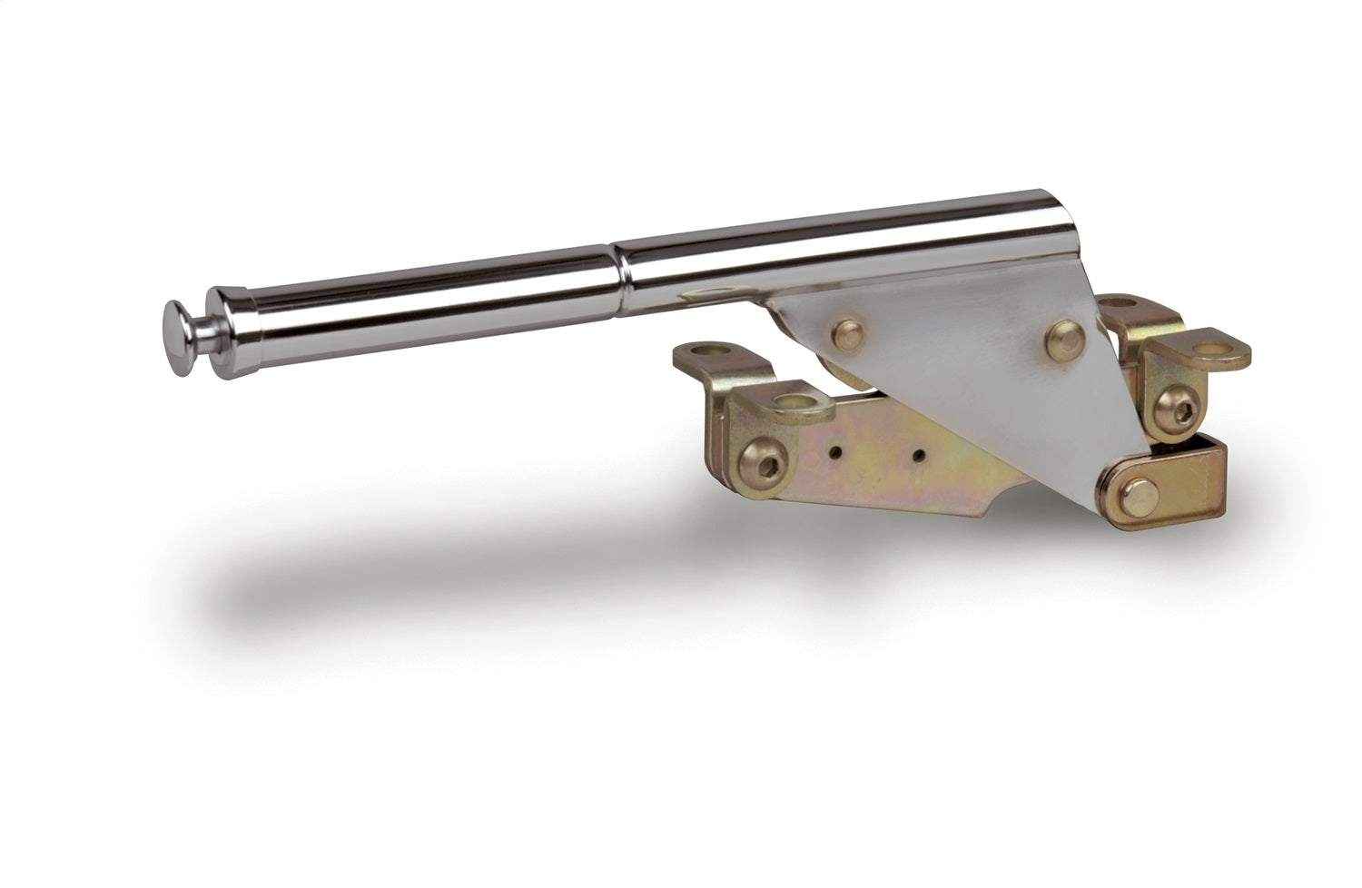 Lokar EHB-7000F Floor Mount Emergency Hand Brake; Incl. Clevis; 10 in. Long; Chromed Steel; Lokar EHB-7000F