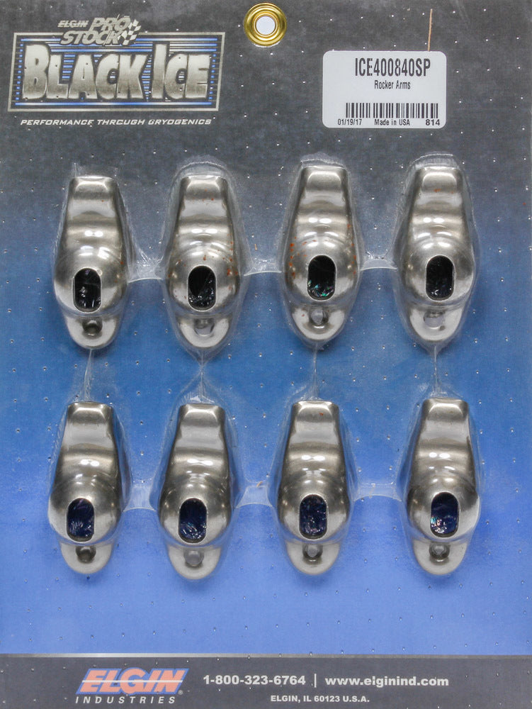 Elgin ICE400840SP SBC Rocker Arms (8pk) 1.6 Ratio 3/8 Stud Elgin ICE400840SP