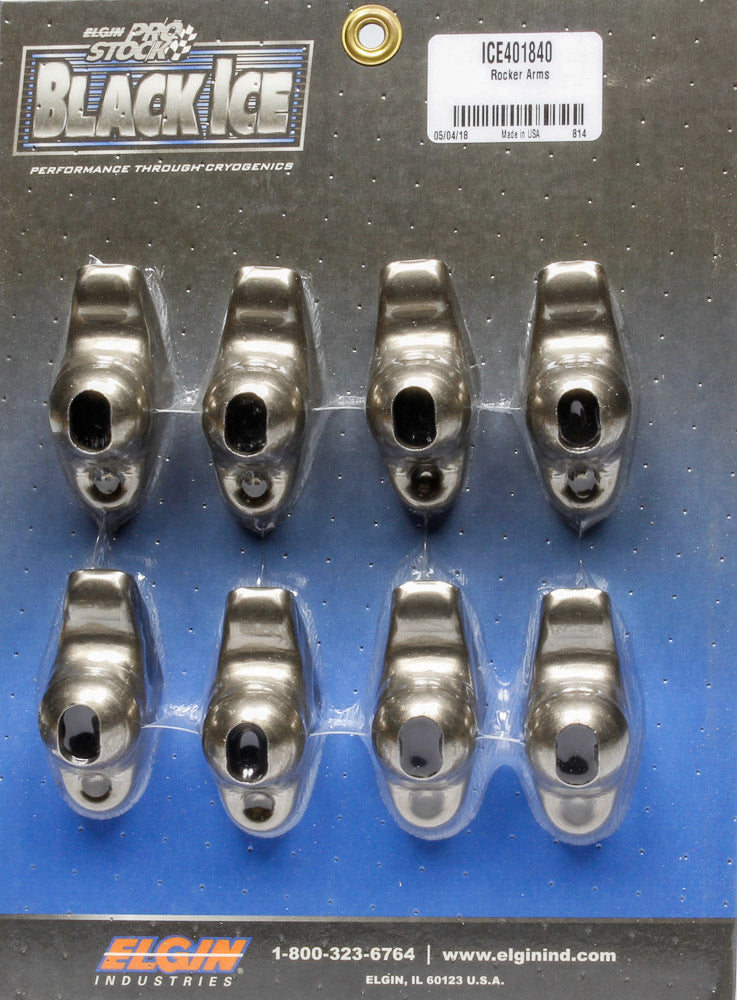 Elgin ICE401840 SBC Rocker Arms (8pk) 1.5 Ratio 7/16 Stud Elgin ICE401840
