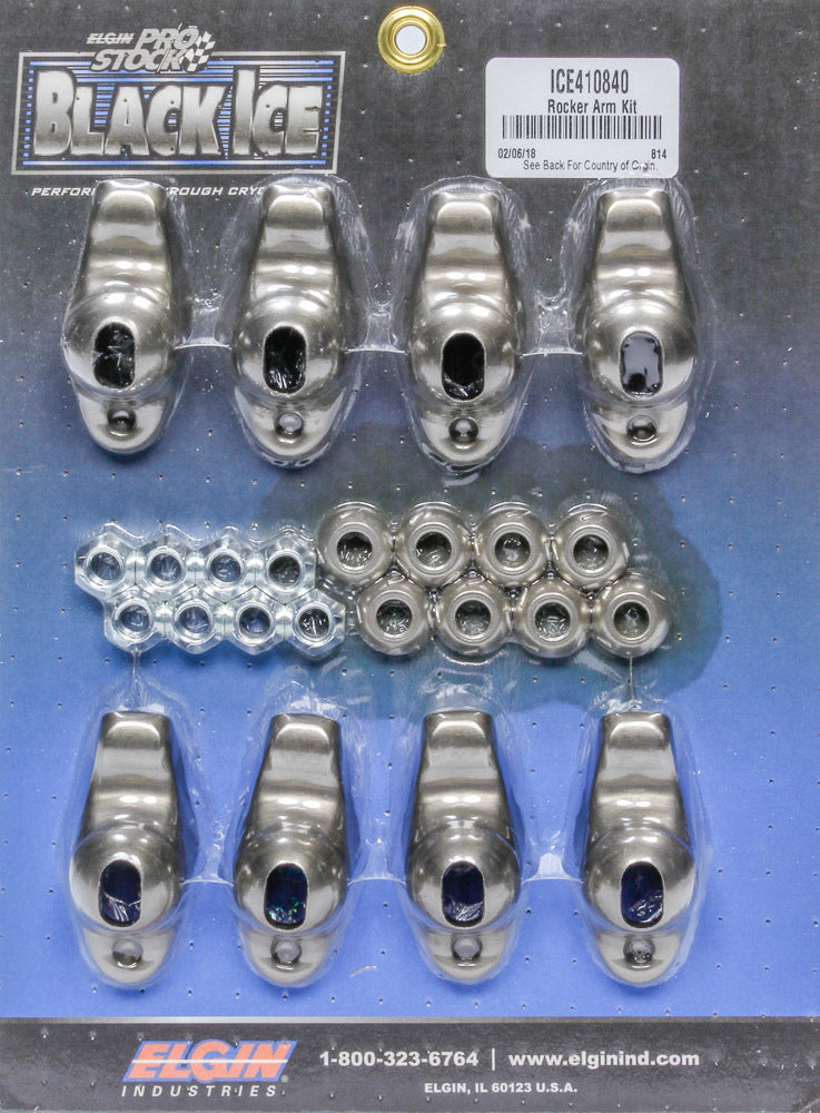 Elgin ICE410840 SBC B/I Rocker Arm Kit 1.50 Ratio 3/8 Stud Elgin ICE410840