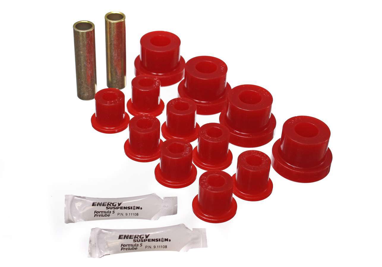 Energy Suspension 2.2102R 76-86 CJ Frt Sprng Bush Red Energy Suspension 2.2102R