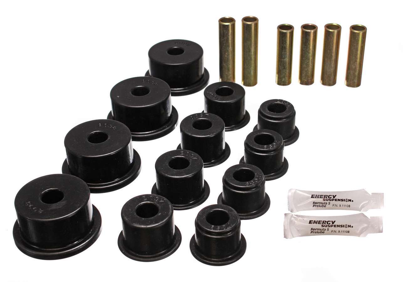 Energy Suspension 2.2109G 84-98 Jeep Rear Leaf Spring Bushing Set Energy Suspension 2.2109G