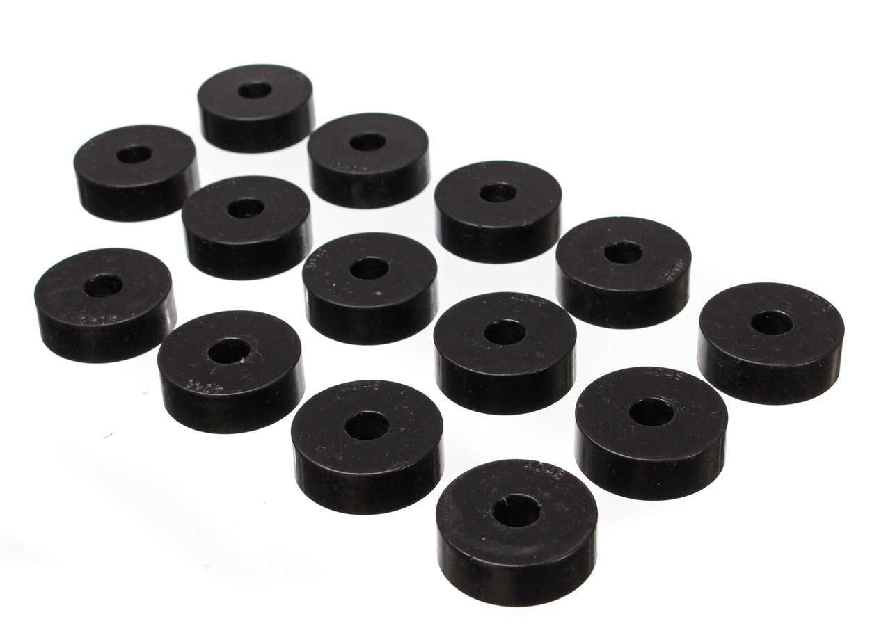 Energy Suspension 2.4101G 55-73 CJ Body Mounts Black Energy Suspension 2.4101G