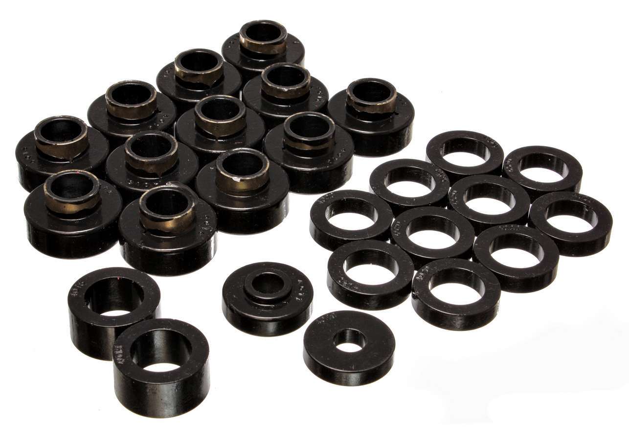 Energy Suspension 2.4104G 81-86 CJ8 Body Mounts Black Energy Suspension 2.4104G