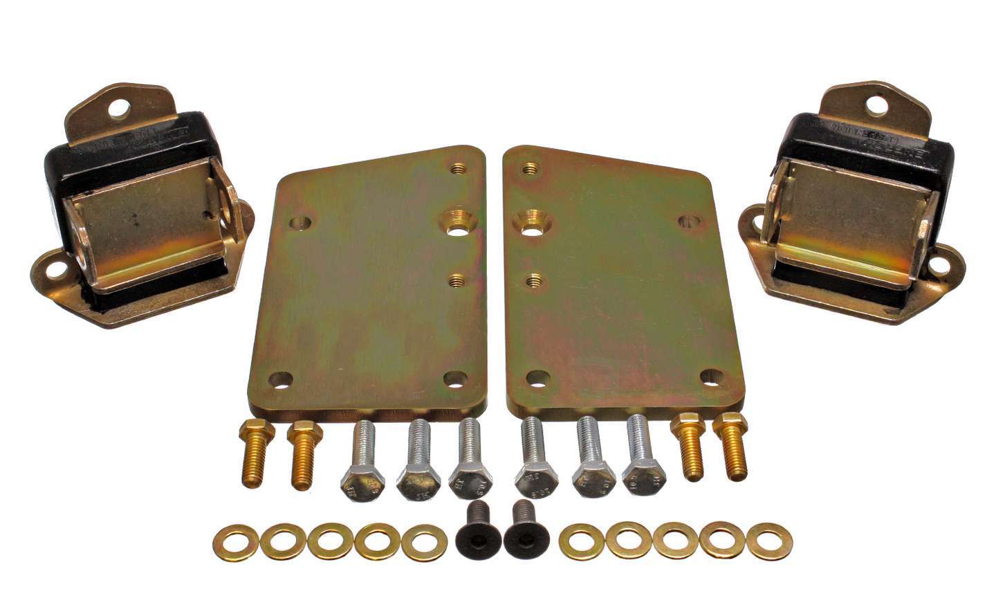 Energy Suspension 3.1148G LS1 Engine Conversion Mounts Short/Wide Zinc Energy Suspension 3.1148G