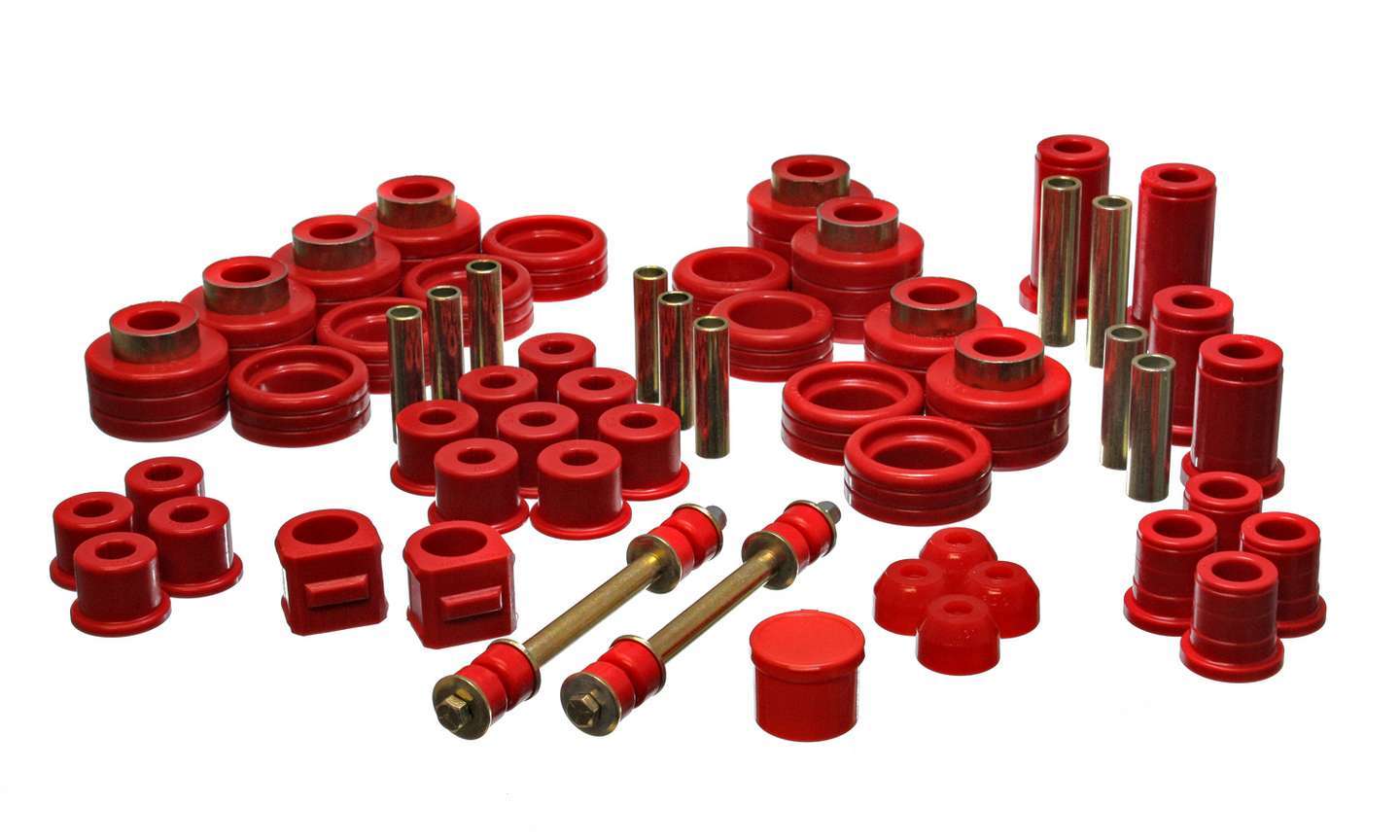 Energy Suspension 3.18101R Chevy Master Bushing Set Energy Suspension 3.18101R
