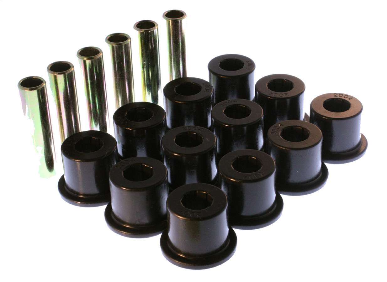 Energy Suspension 3.2106G Chevy Rear Spring Bushing Set Black Energy Suspension 3.2106G