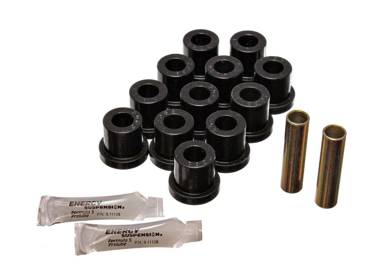 Energy Suspension 3.2118G 55 Chev. Rr Spring Bush Set Black Energy Suspension 3.2118G