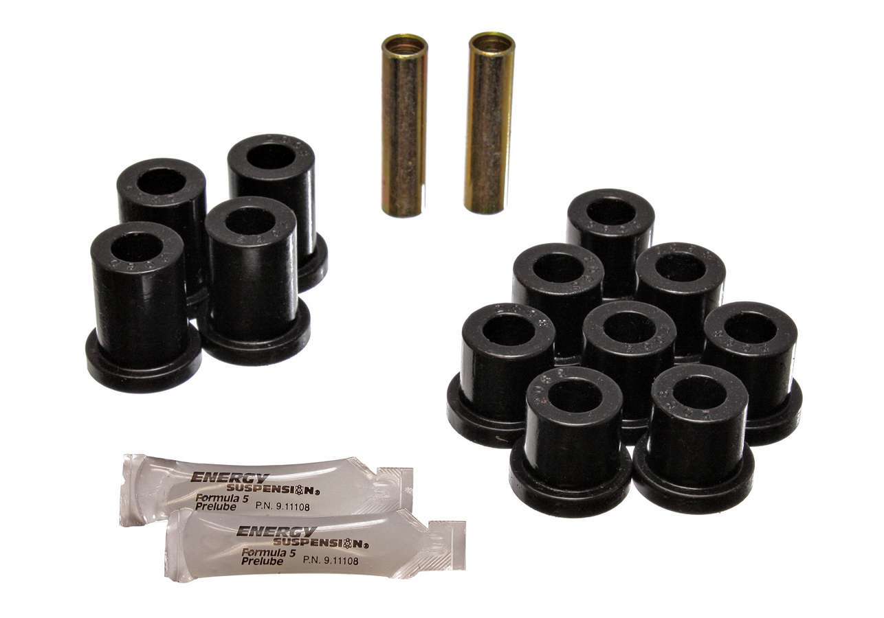 Energy Suspension 3.2119G 56-57 Chevy Rr Spring Bush Set Black Energy Suspension 3.2119G