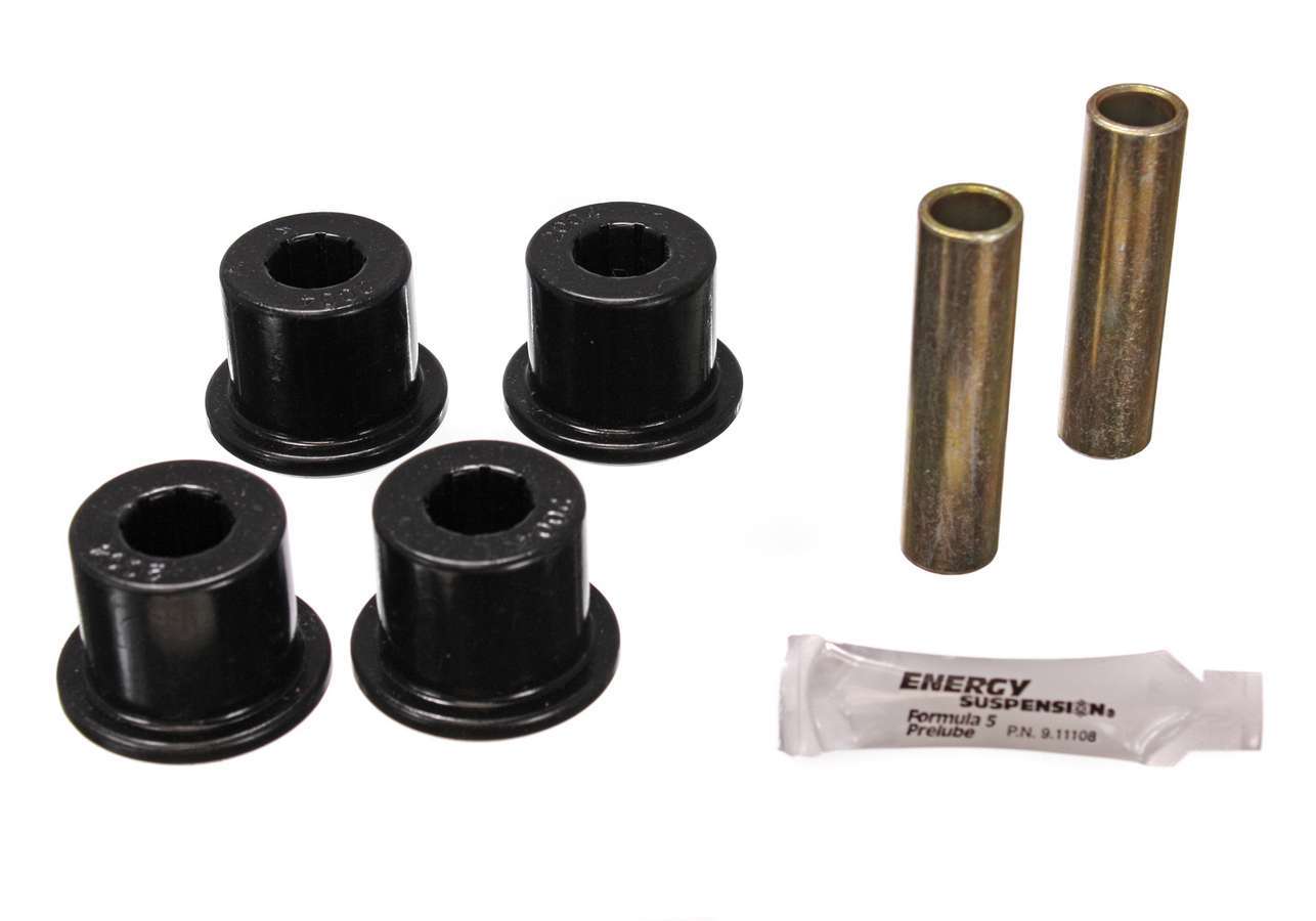 Energy Suspension 3.2126G GM 1 3/8in Frame Shackle Eye Set Black Energy Suspension 3.2126G
