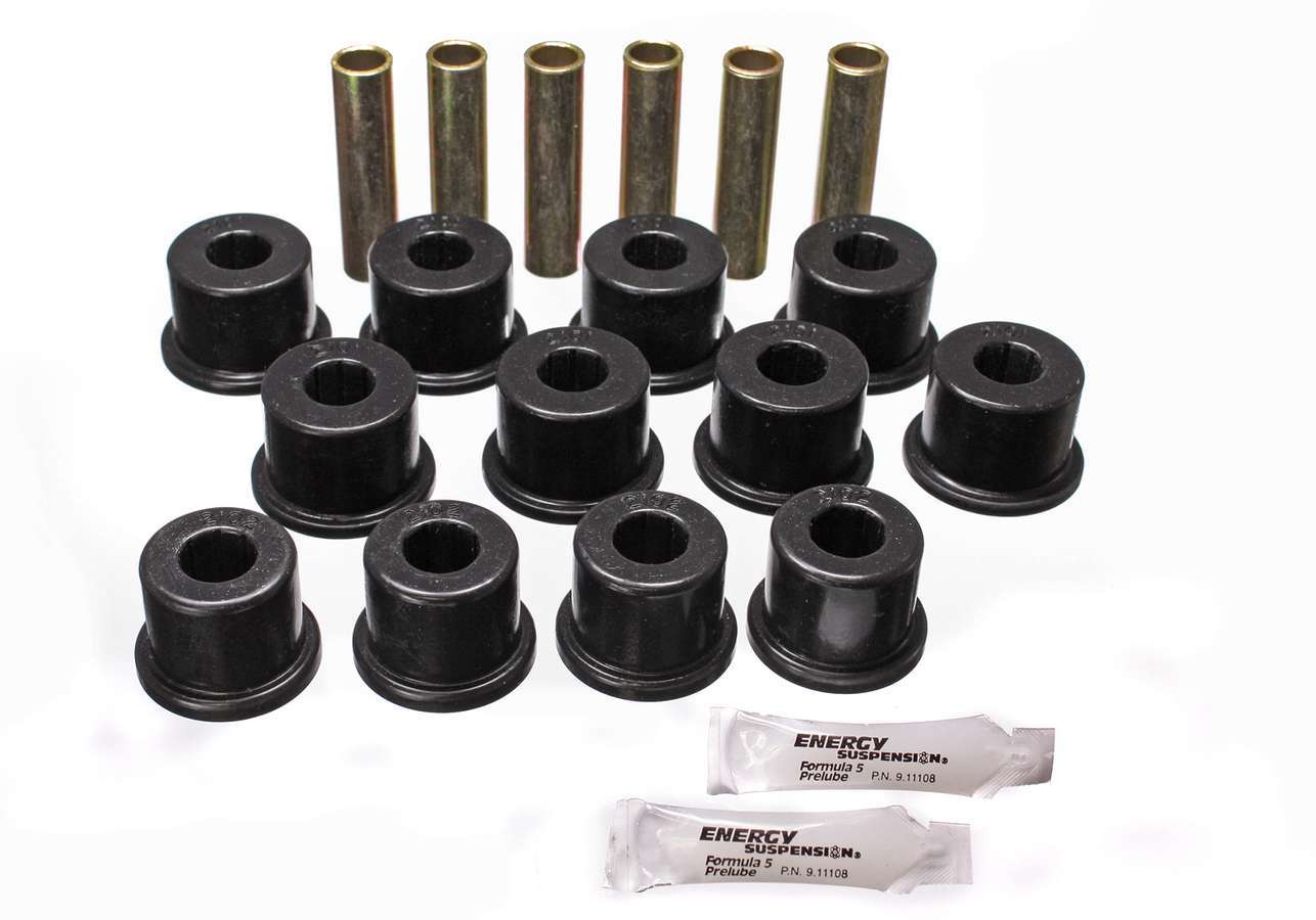 Energy Suspension 3.2128G Chev 2wd/4wd Rr Spring Bushing Set Black Energy Suspension 3.2128G