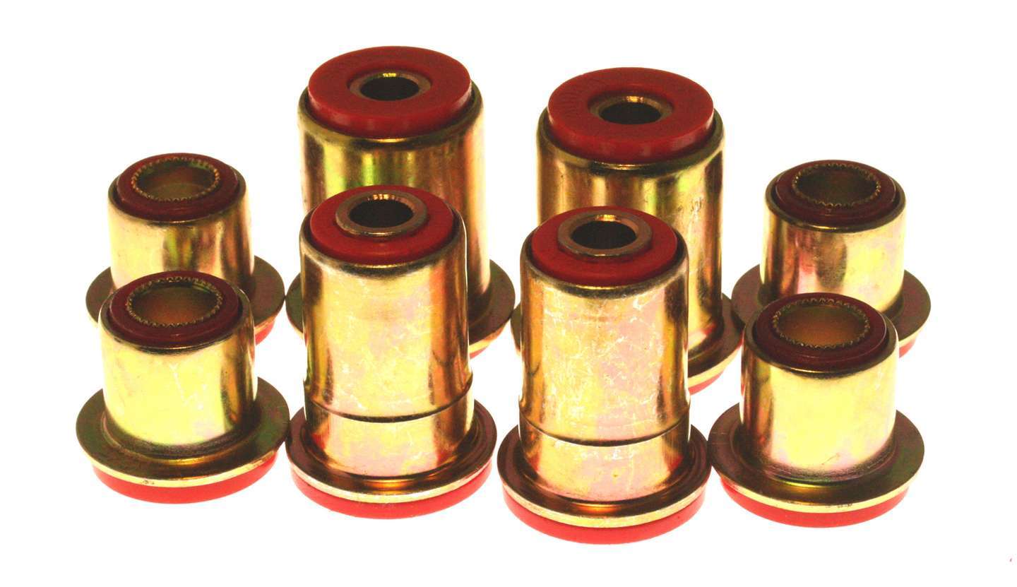 Energy Suspension 3.3101R Gm Frt Cont Arm Bushing Set Red Energy Suspension 3.3101R