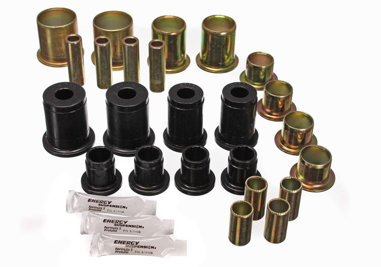 Energy Suspension 3.3117G Gm Frt Cont Arm Bushing Set Black Energy Suspension 3.3117G
