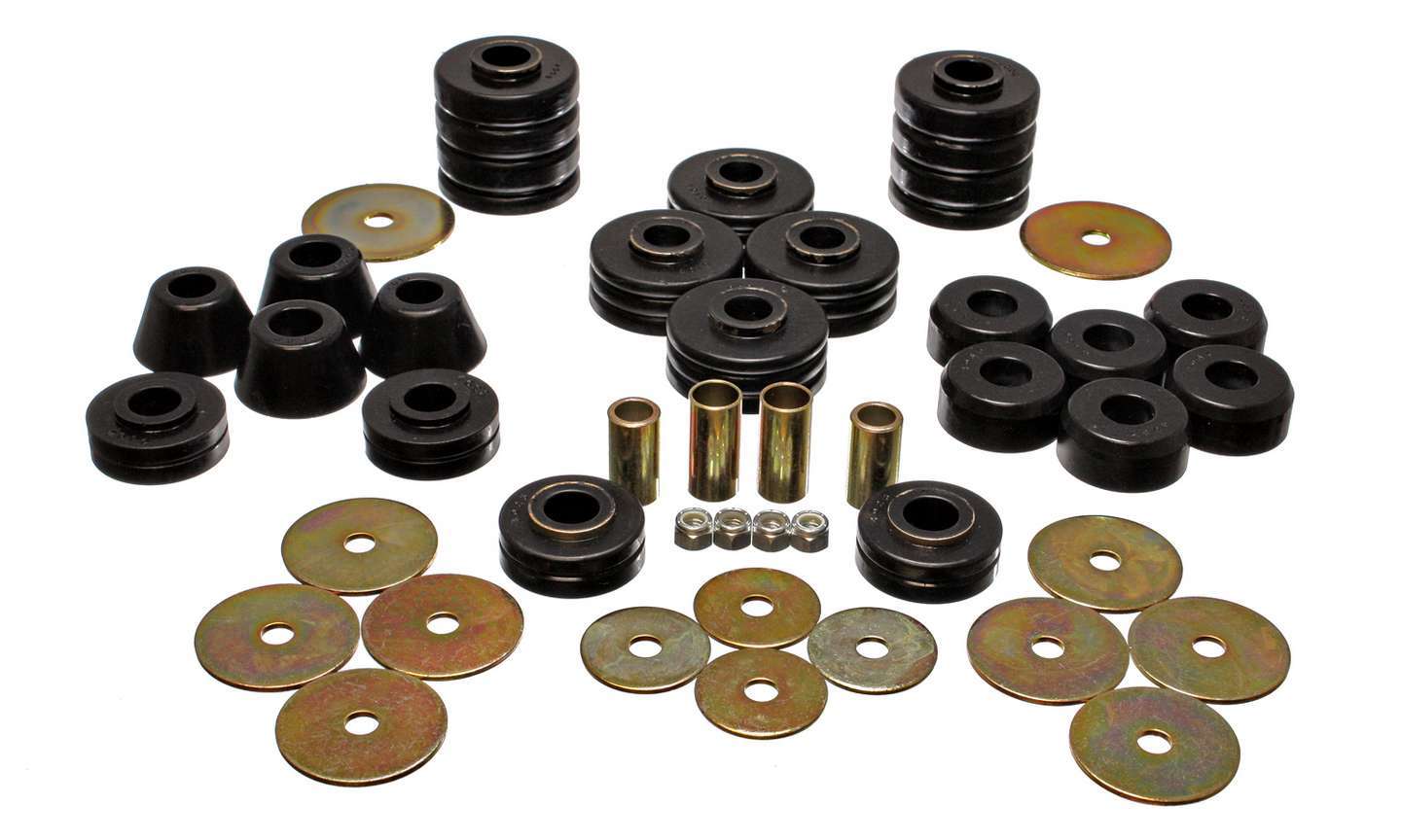 Energy Suspension 3.4105G Gm Body Mounts Black Energy Suspension 3.4105G