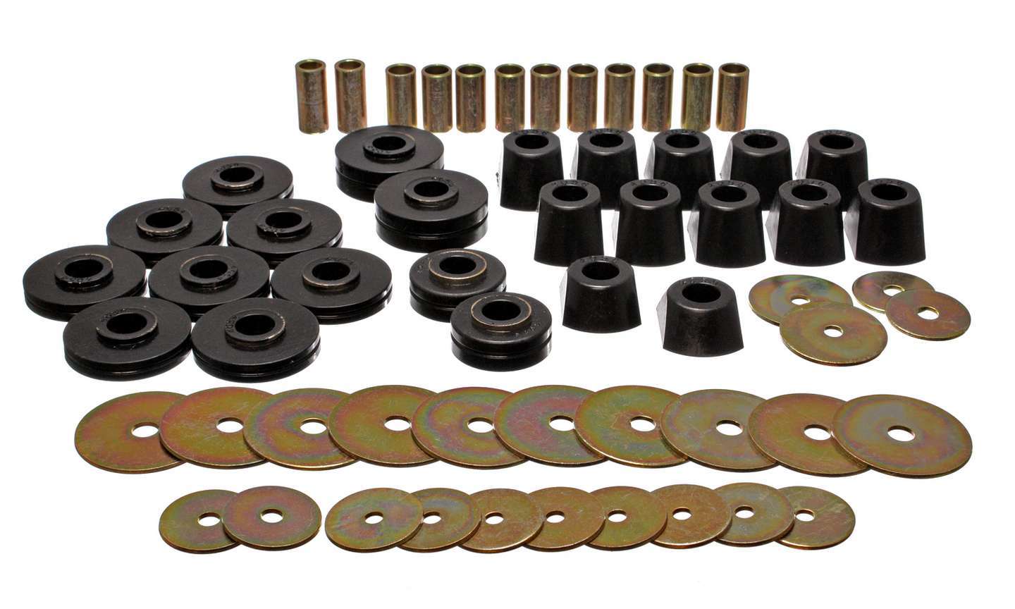 Energy Suspension 3.4110G 4wd Blazer Body Mounts Black Energy Suspension 3.4110G