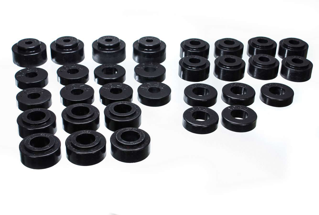 Energy Suspension 3.4115G 68-72 Chevy Body Mounts Black Energy Suspension 3.4115G