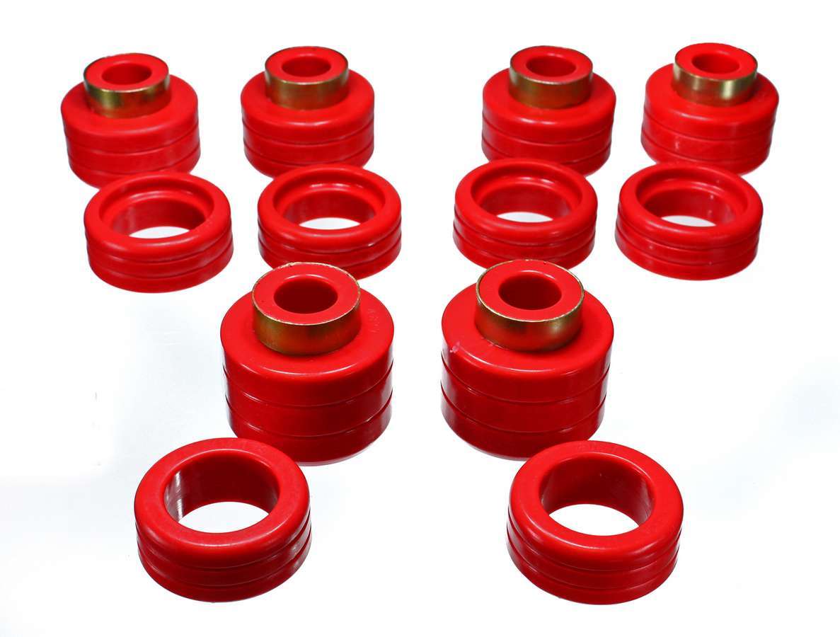 Energy Suspension 3.4123R Chevy P/U Bosy Mounts Energy Suspension 3.4123R
