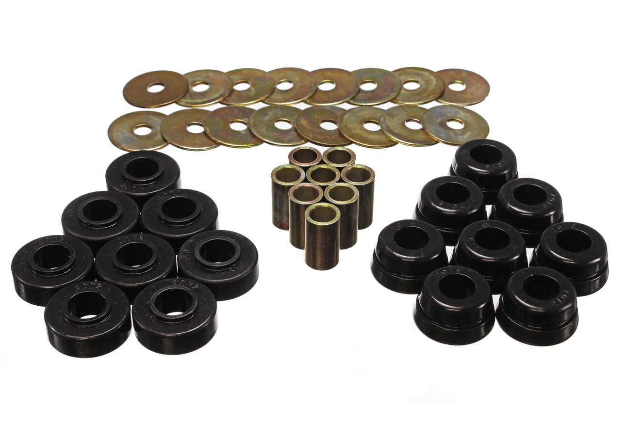 Energy Suspension 3.4126G 73-82 Vette Body Mounts Black Energy Suspension 3.4126G