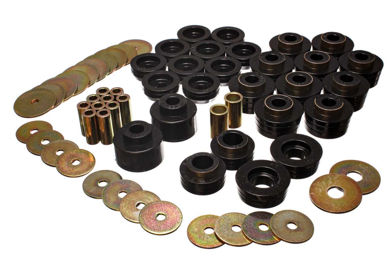 Energy Suspension 3.4141G 78-88 Chev Body Mounts Black Energy Suspension 3.4141G