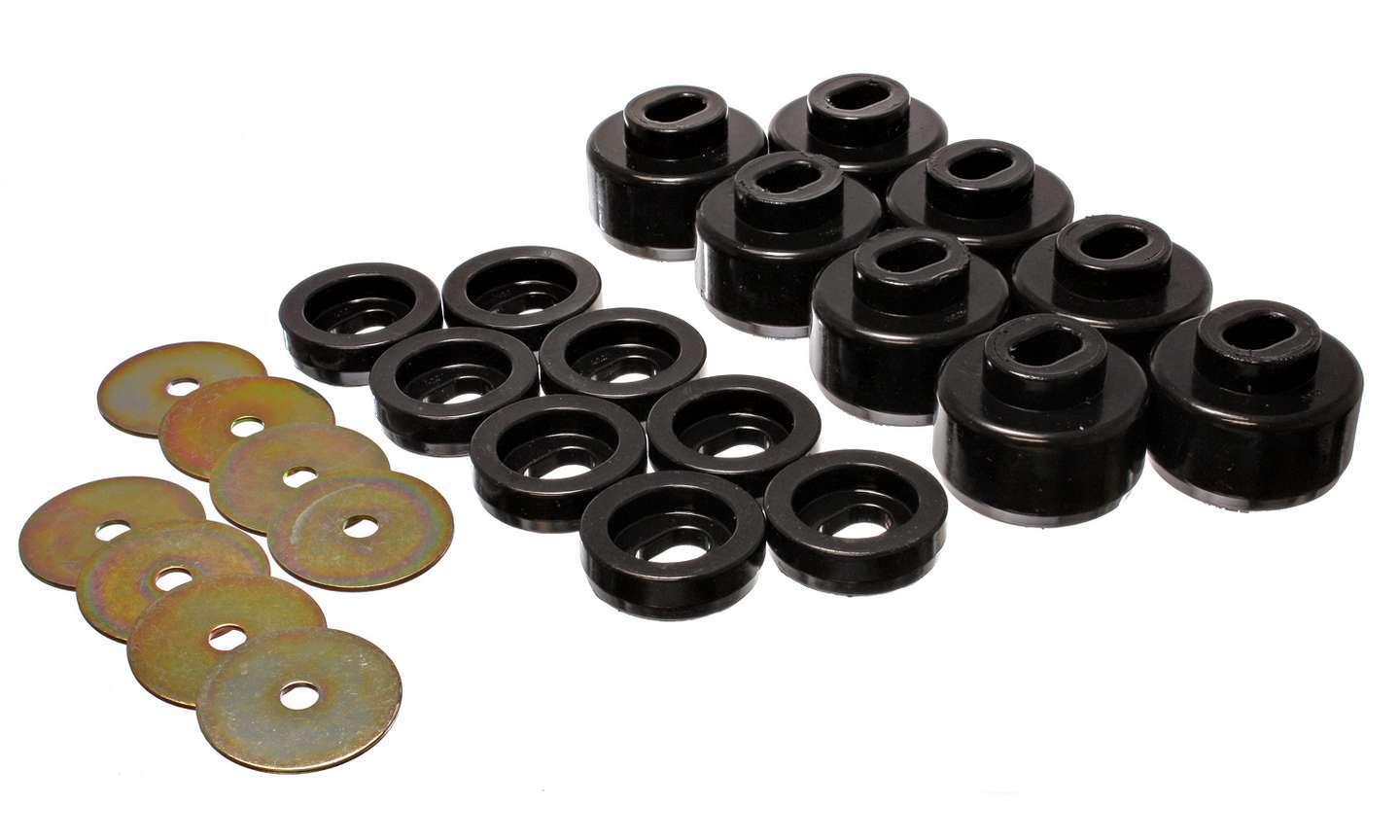 Energy Suspension 3.4150G Body Mount Set 99-06 Silverado New Body 2/4WD Energy Suspension 3.4150G