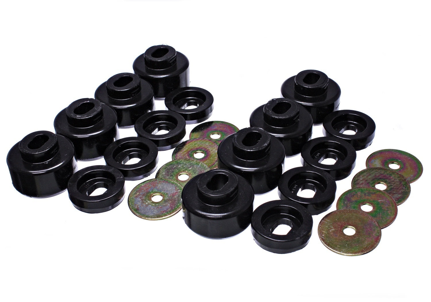 Energy Suspension 3.4162G 07-10 GM P/U 2500 Body Mount Bushings Energy Suspension 3.4162G