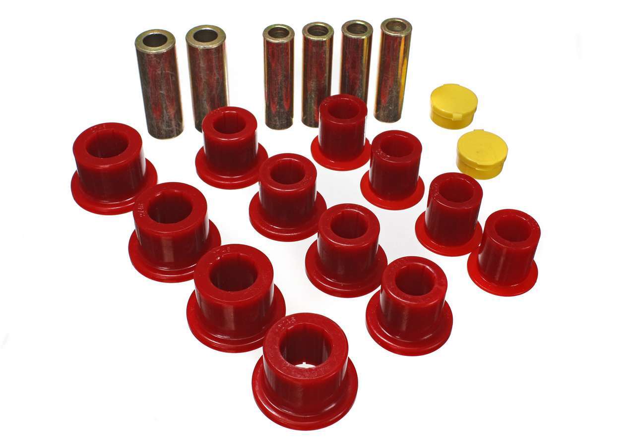 Energy Suspension 4.2148R Leaf Spring Bushing Set Energy Suspension 4.2148R