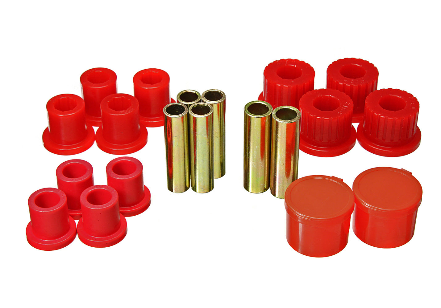 Energy Suspension 4.2158R Leaf Spring Bushing Set Energy Suspension 4.2158R