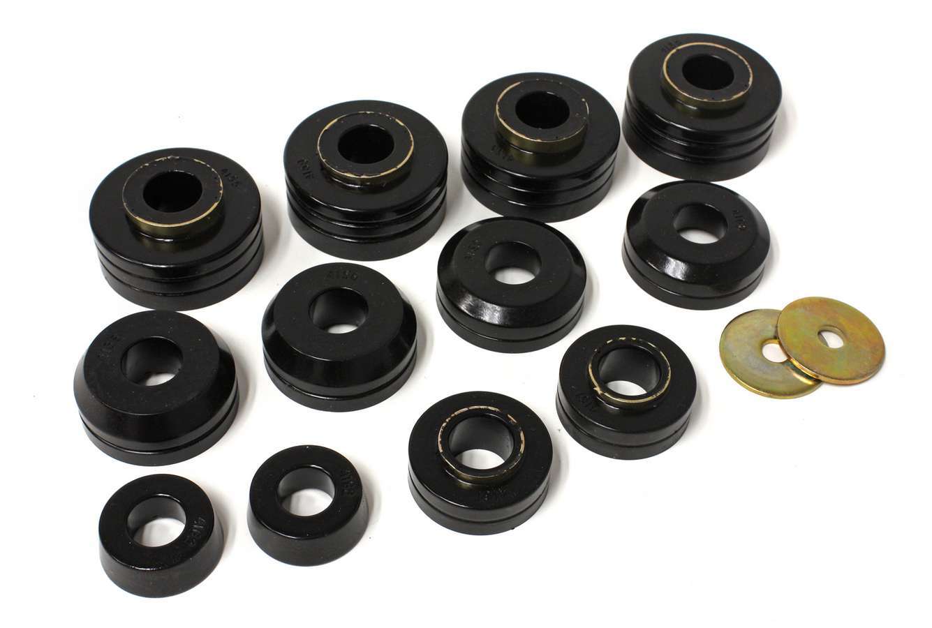 Energy Suspension 4.4104G Ford Body Mounts - Black Energy Suspension 4.4104G