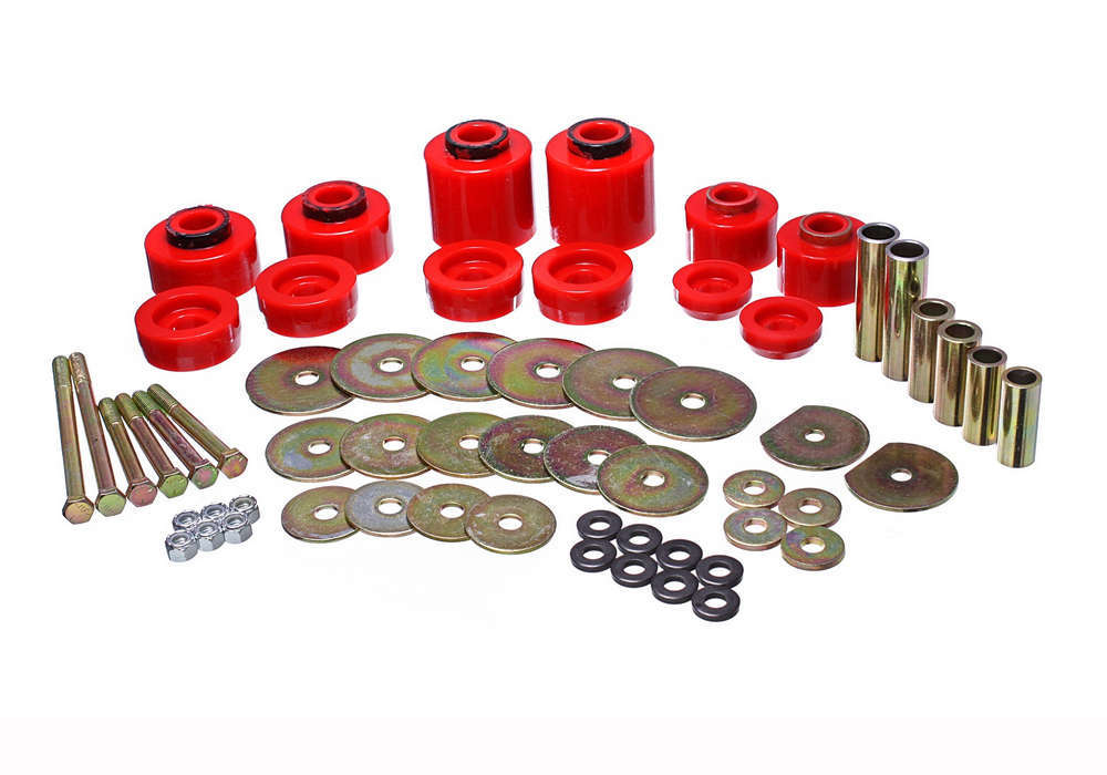 Energy Suspension 4.4123R Body Mount Bushing Set Energy Suspension 4.4123R