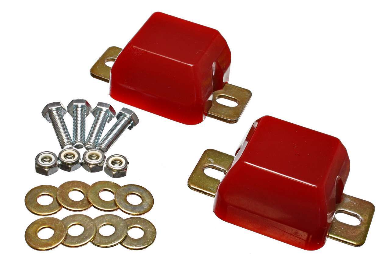 Energy Suspension 4.9103R Front Axle Bump Stop Set Red Energy Suspension 4.9103R
