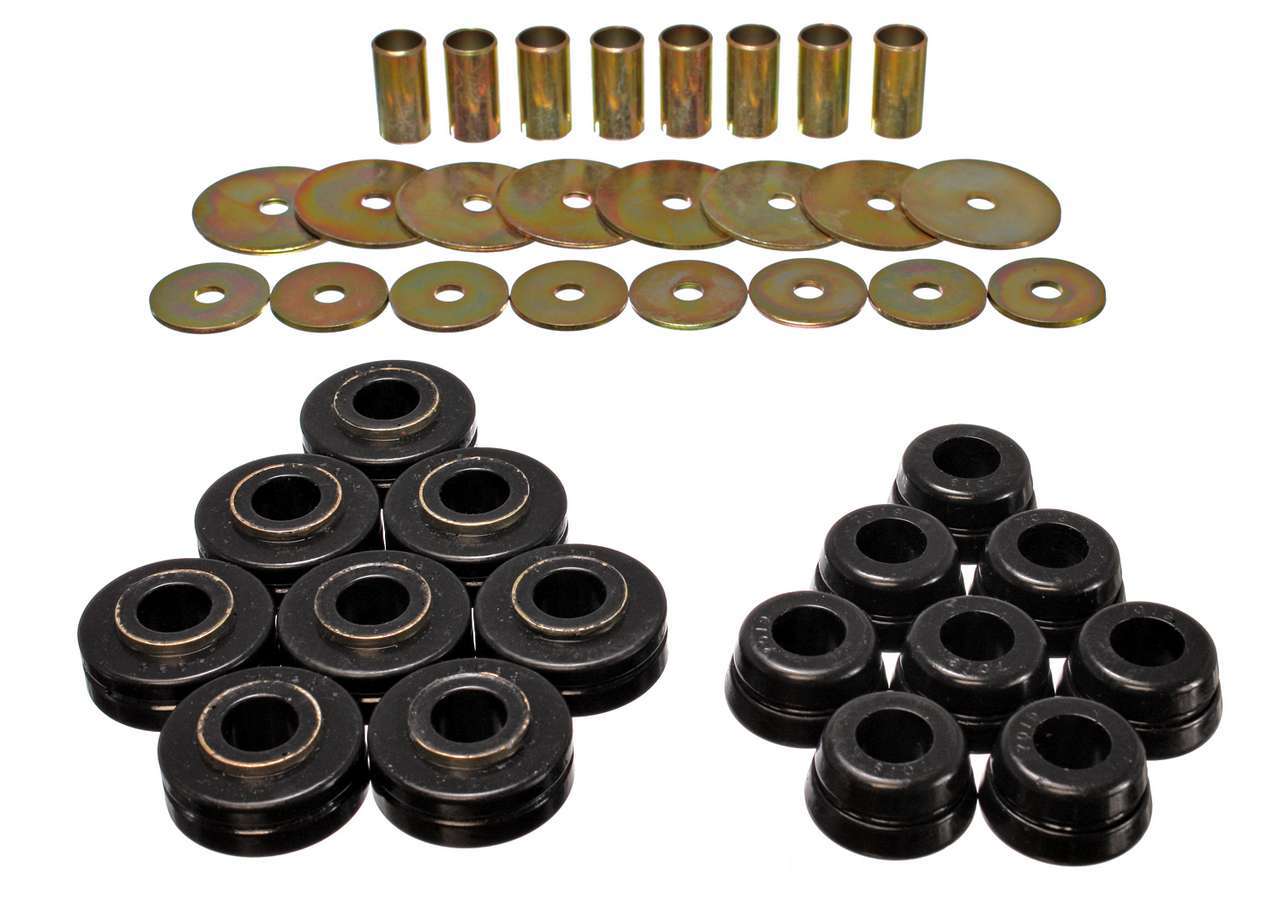 Energy Suspension 6.4101G International Scout II Body Mount Bushings Blk Energy Suspension 6.4101G