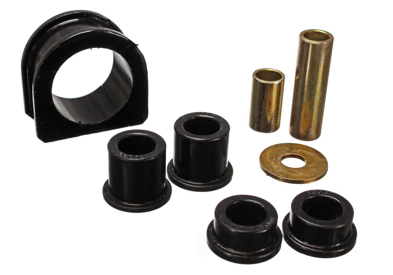 Energy Suspension 8.10104G Steering Rack Bushing Set Black Energy Suspension 8.10104G