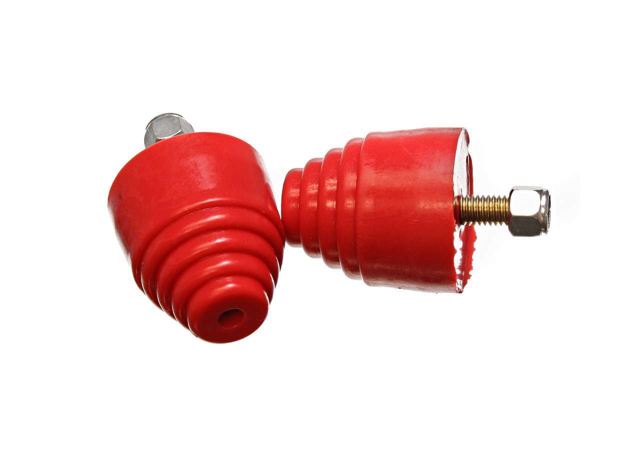 Energy Suspension 9.9101R Bump Stop 2-1/8 x 2in Stepped Cone Pair Energy Suspension 9.9101R