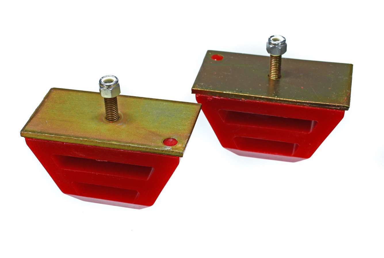 Energy Suspension 9.9109R Bump Stop 2-1/2 x 4-1/2 x 2-1/2 Low Profile Pair Energy Suspension 9.9109R
