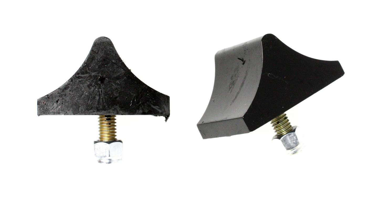 Energy Suspension 9.9119G Bump Stop 1-3/8 x 2-3/8 x 2 Rect Pointed Pair Energy Suspension 9.9119G