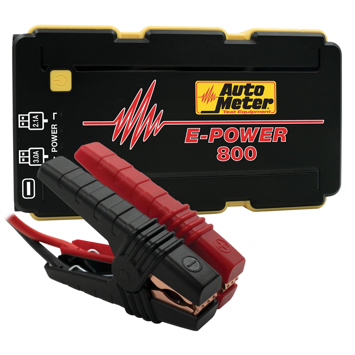 AutoMeter EP-800 JUMP STARTER; EMERGENCY BATTERY PACK; 12V; 800A PEAK; 1800 mAh AutoMeter EP-800