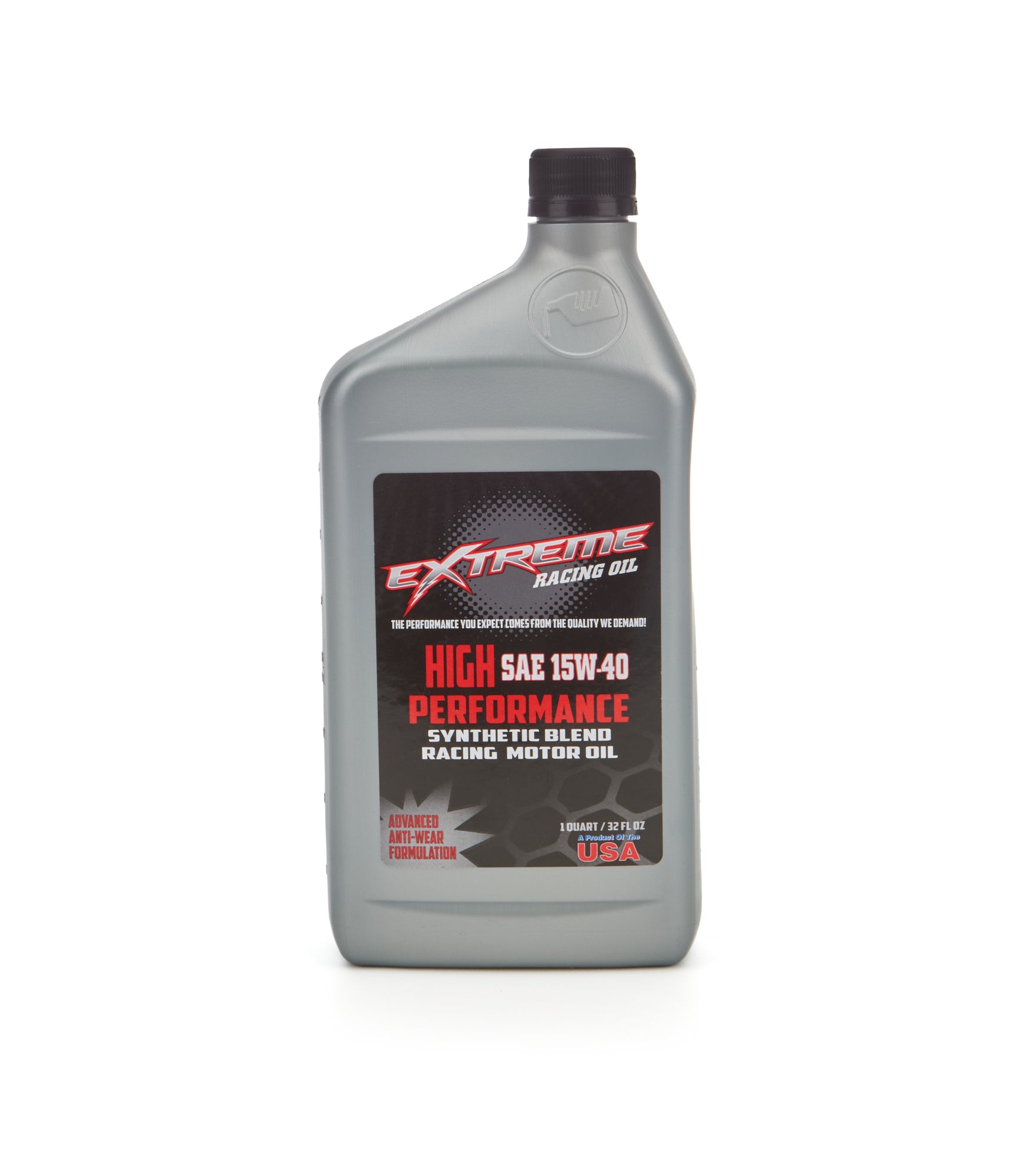 Extreme Racing Oil HP15W40Q 15W40 Synthetic Blend 1 Quart Extreme Racing Oil HP15W40Q