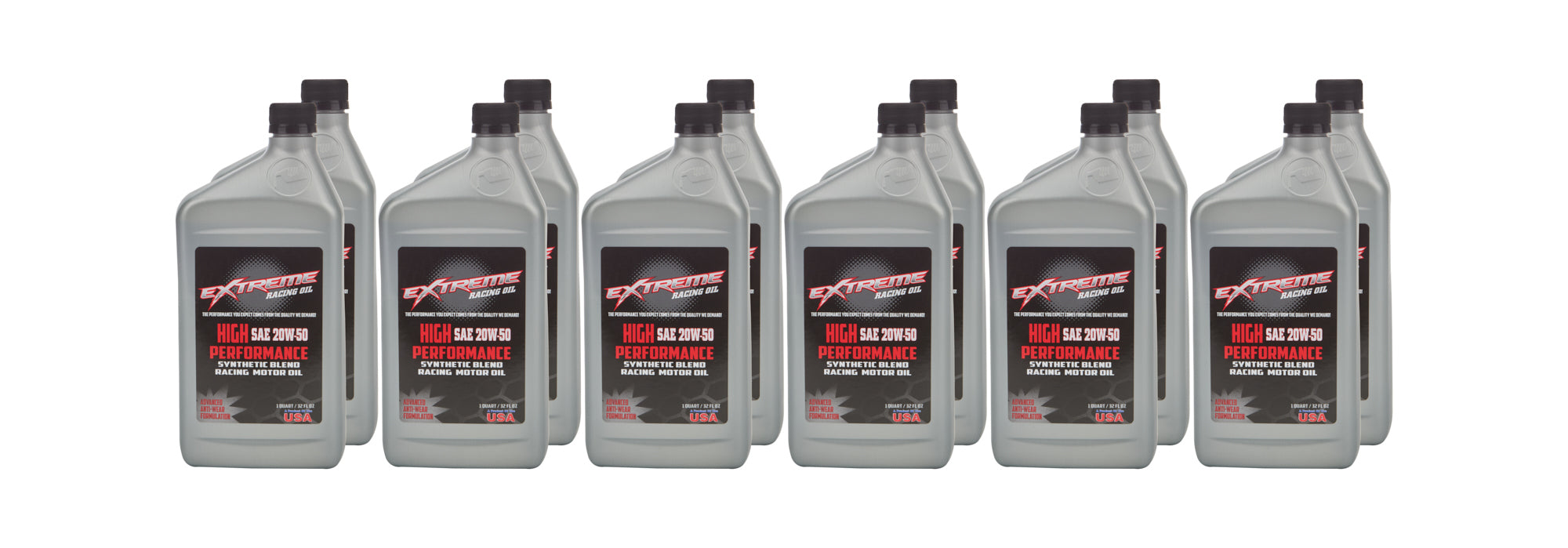 Extreme Racing Oil HP20W50C 20W50 Synthetic Blend 12 x 1 Quart Extreme Racing Oil HP20W50C
