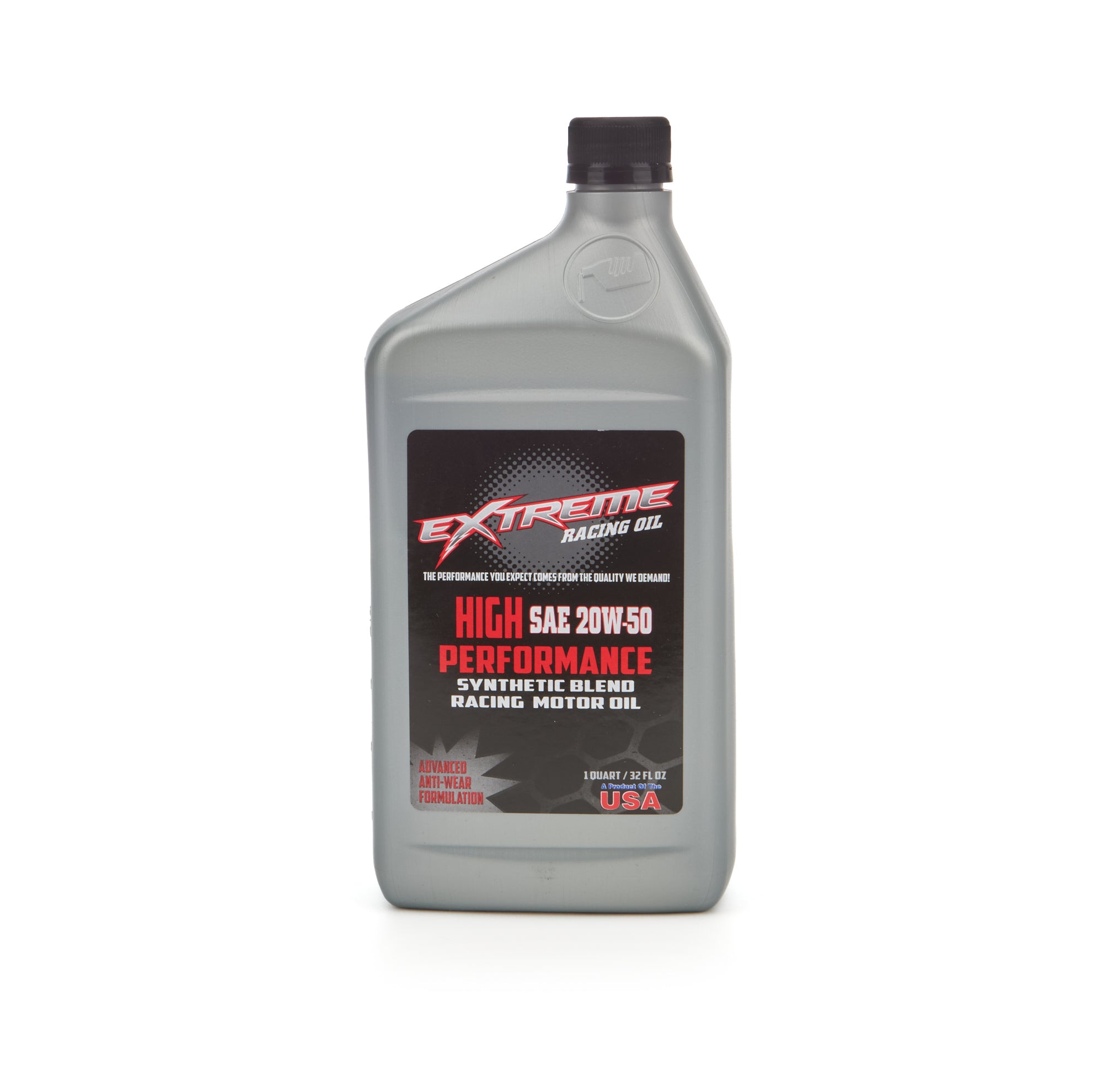 Extreme Racing Oil HP20W50Q 20W50 Synthetic Blend 1 Quart Extreme Racing Oil HP20W50Q