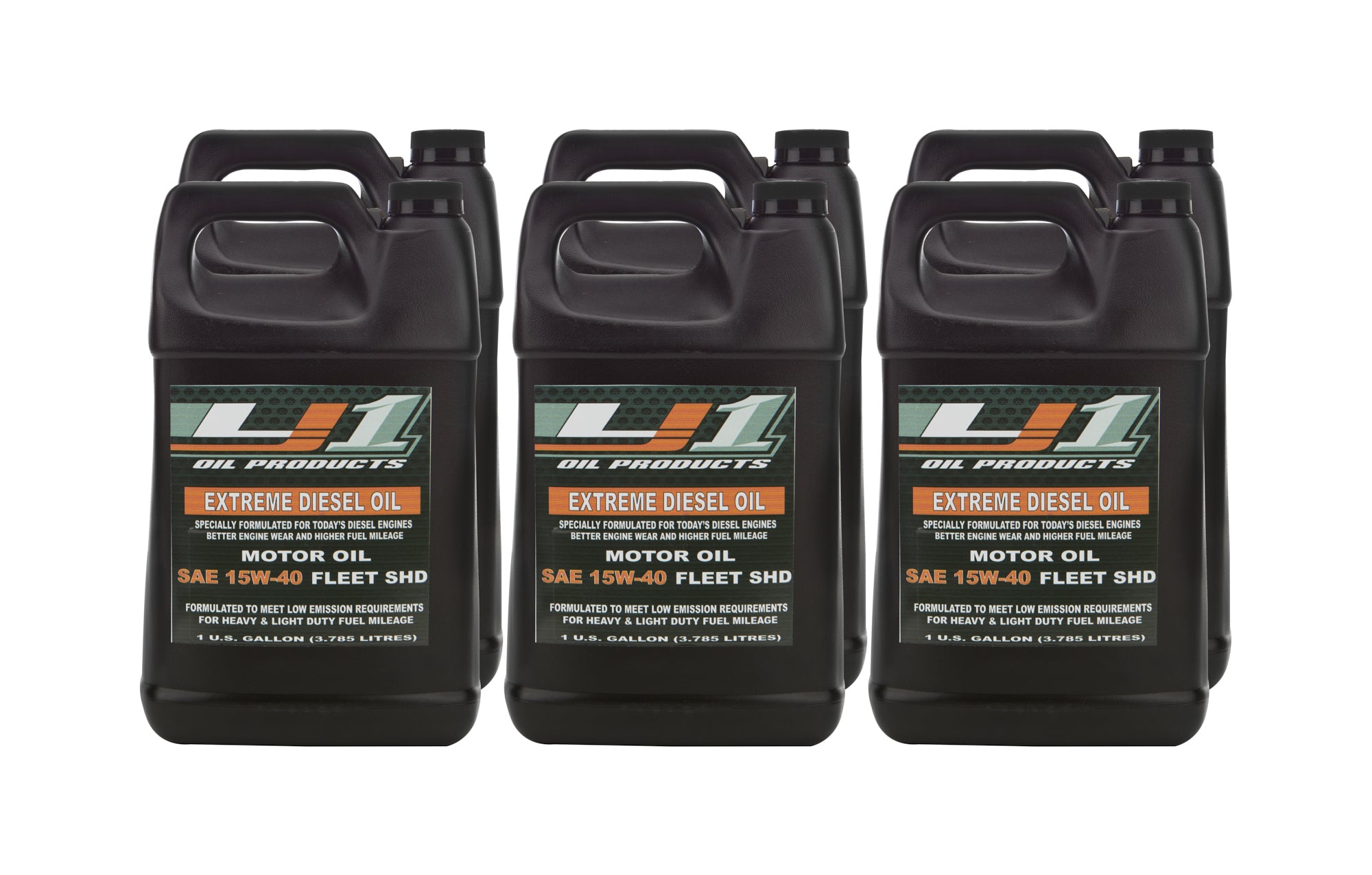 Extreme Racing Oil XD15W-40 15W40 CK4 Heavy Duty 6 x 1 Gallon Extreme Racing Oil XD15W-40