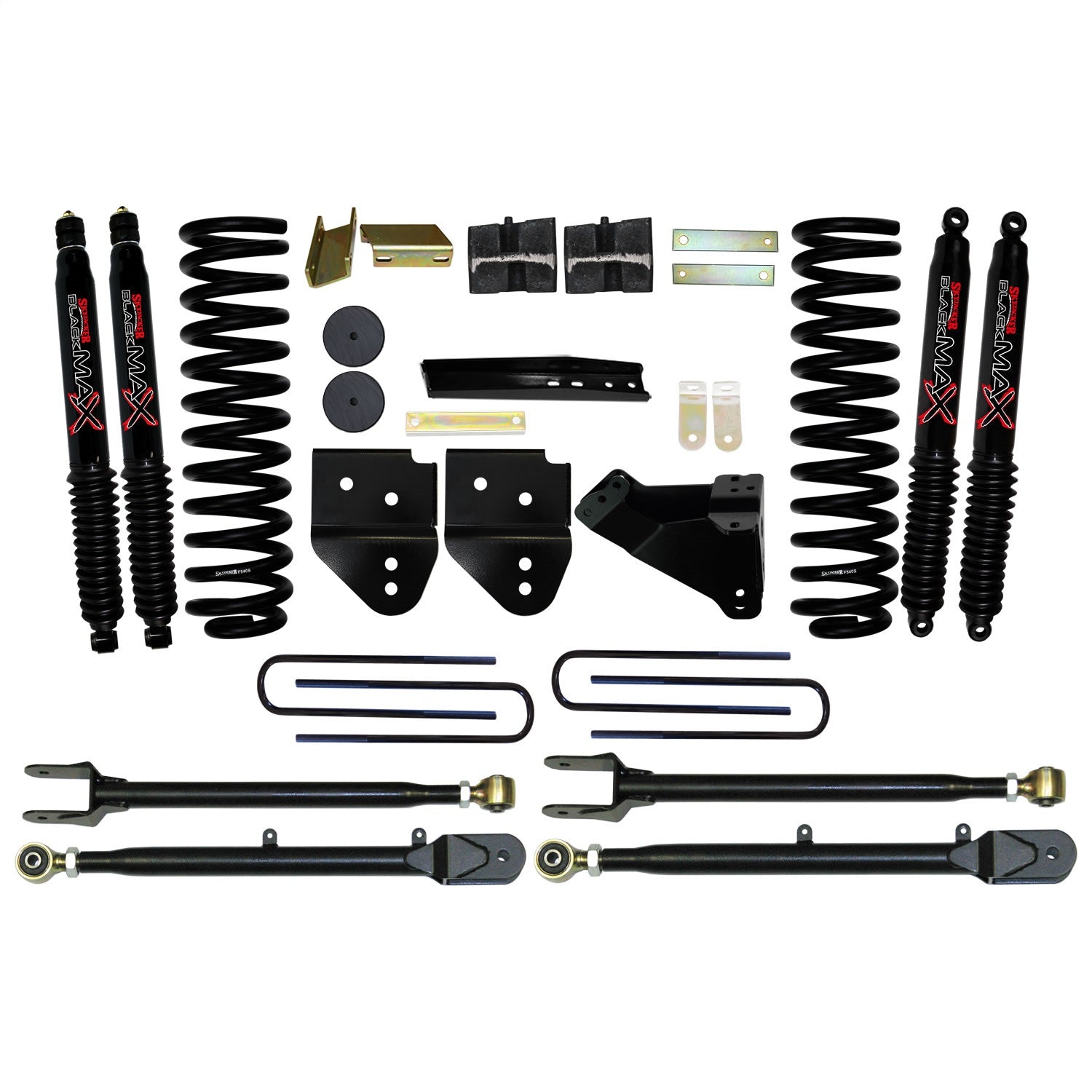 Skyjacker F114024K-B 4in.KT;CLII;11F250 GAS;4BLK M Skyjacker F114024K-B