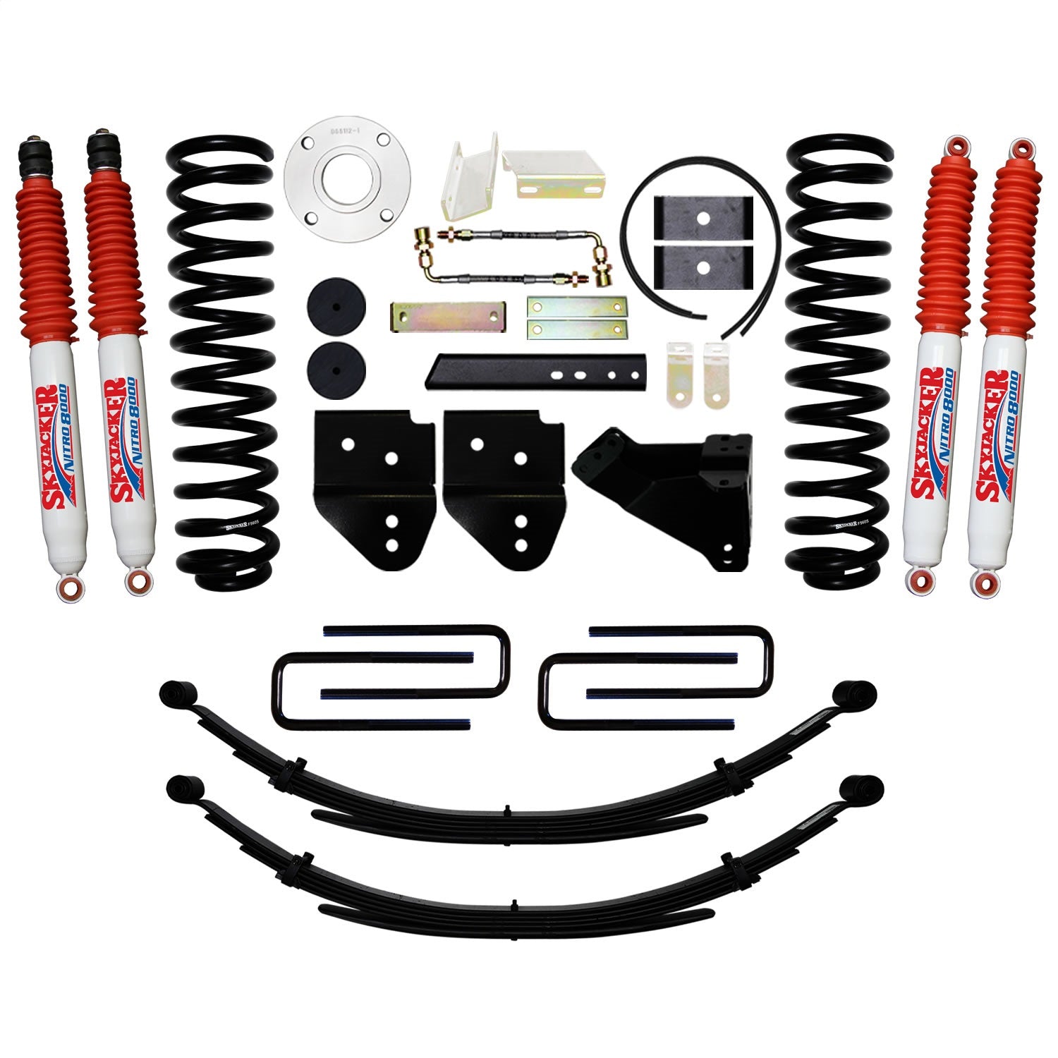 Skyjacker F11601KS-N 6IN. SYS; 2011 F250 GAS; 4NITROS Skyjacker F11601KS-N