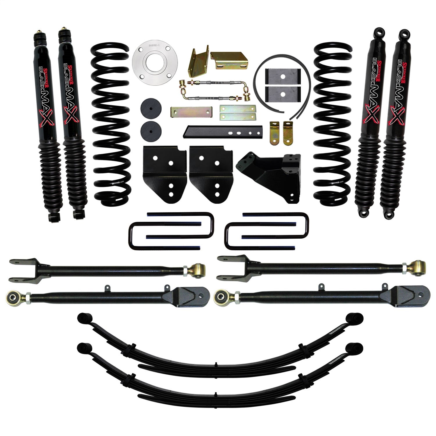 Skyjacker F116024KS-B 6in.SYS;CLII;11F250 GAS;BLK M Skyjacker F116024KS-B