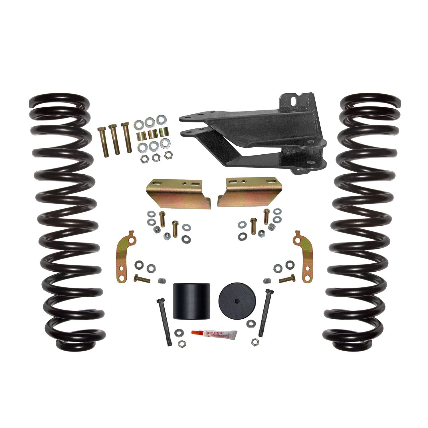 Skyjacker F1725VB 2.5 in. Front Component Box With Front Coil Springs and Track Bar Bracket. Skyjacker F1725VB