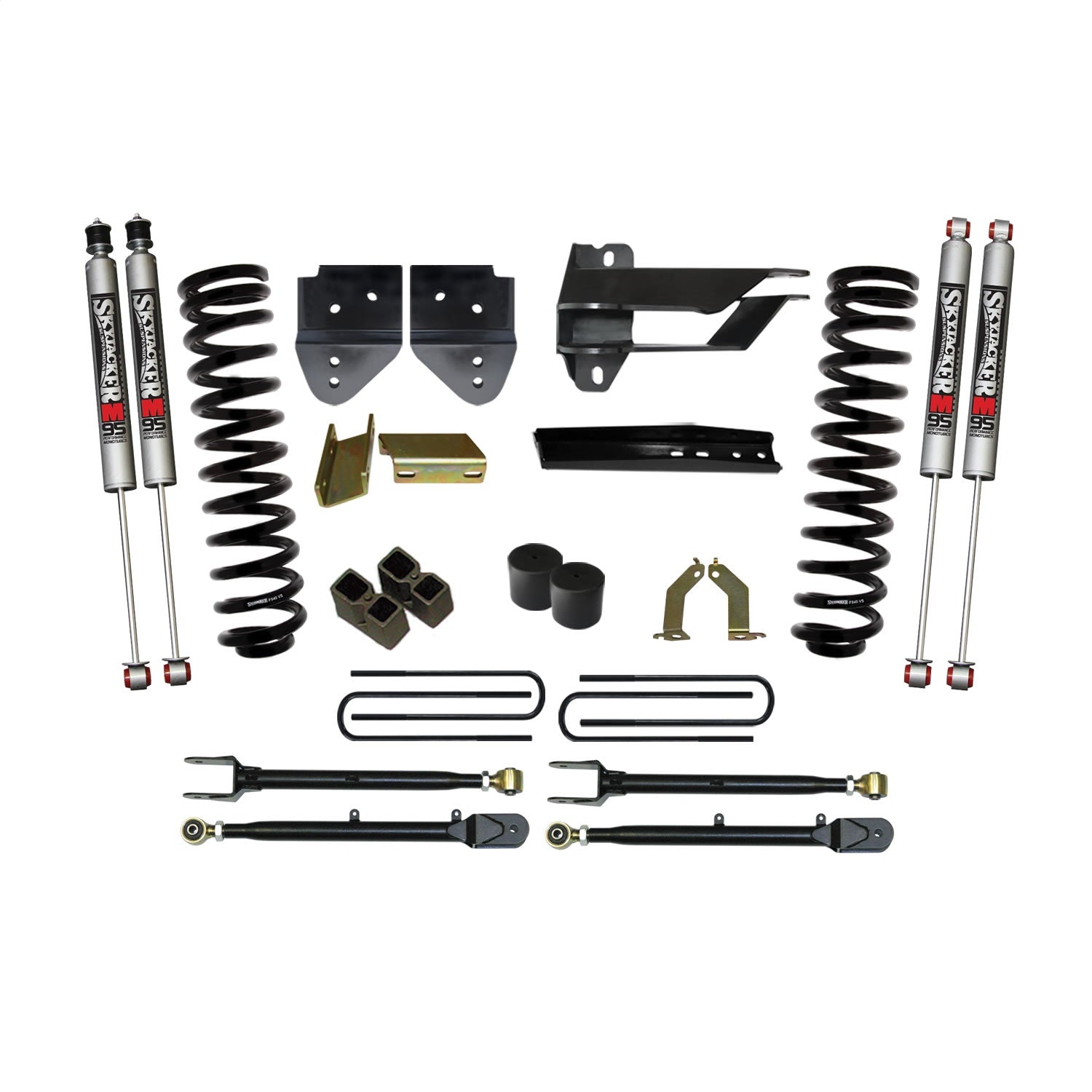 Skyjacker F174524K-M 4INKIT;2017 F250 4WD/DSL W/ Skyjacker F174524K-M
