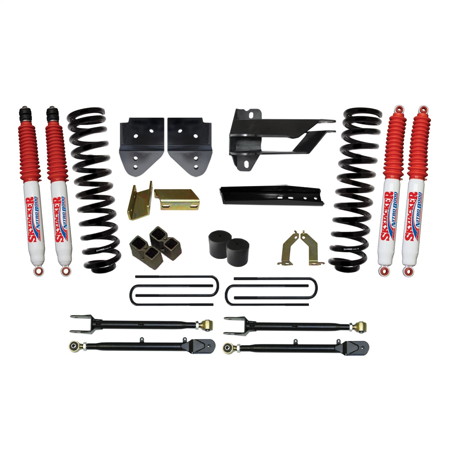 Skyjacker F174524K-N 4INKIT;2017 F250 4WD/DSL W/ Skyjacker F174524K-N