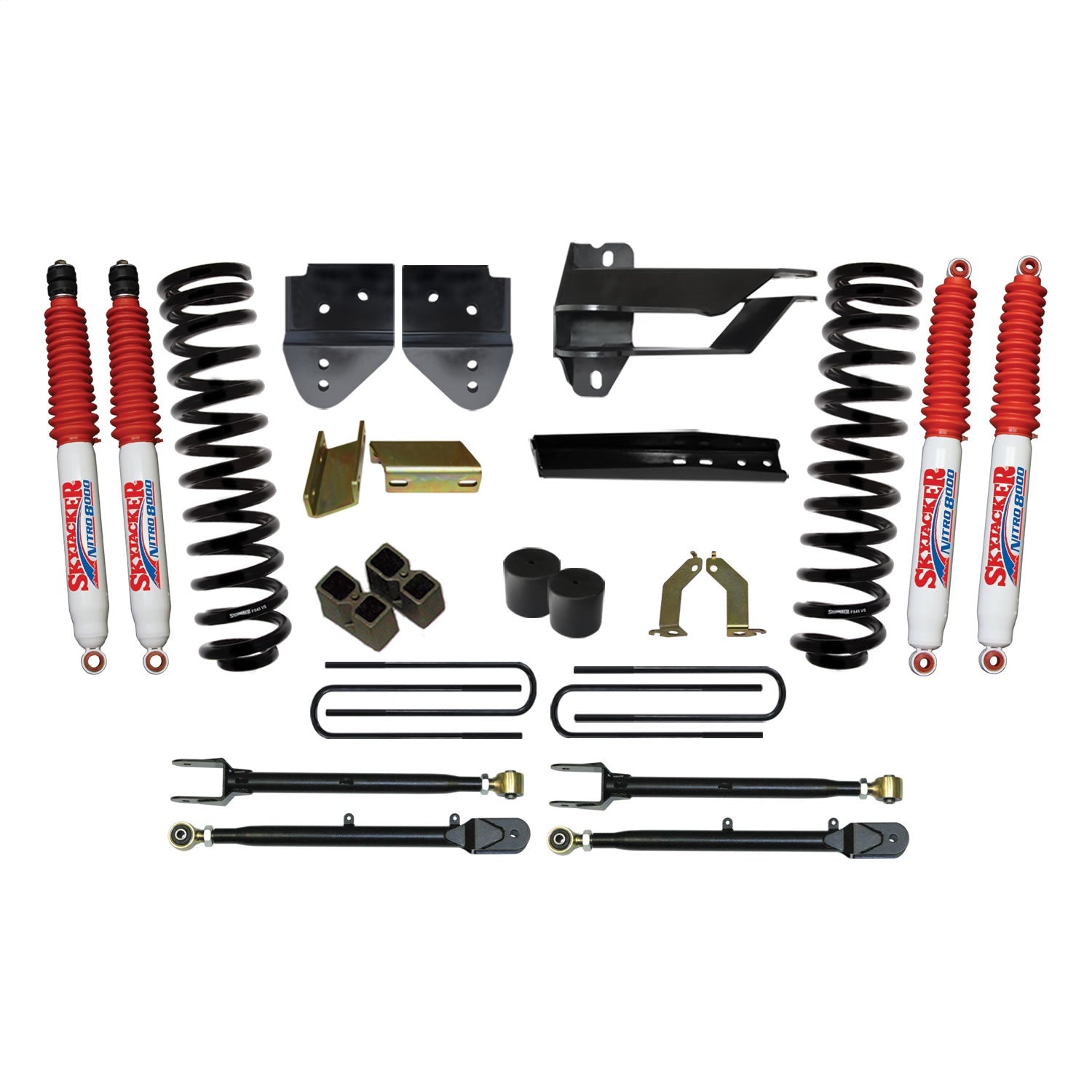 Skyjacker F174524K3-N 4INKIT;2017 F350 4WD/DSL W/ Skyjacker F174524K3-N