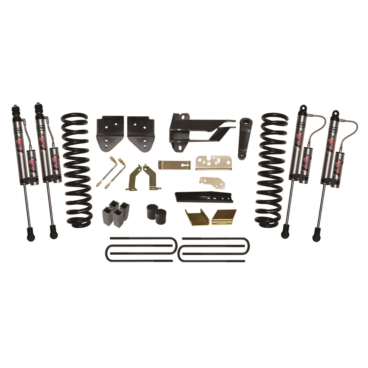 Skyjacker F17601K-X 6 in. Suspension Lift Kit With ADX 2.0 Remote Reservoir Monotube Shocks. Skyjacker F17601K-X
