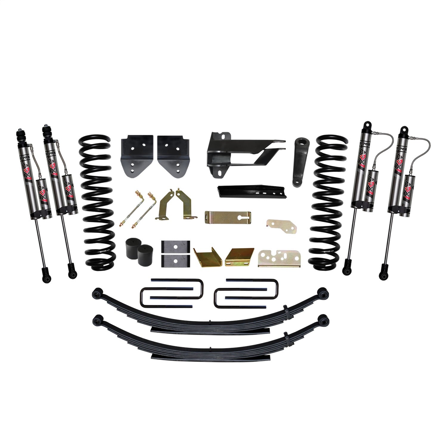 Skyjacker F17601KS-X 6 in. Suspension Lift System With ADX 2.0 Remote Reservoir Monotube Shocks. Skyjacker F17601KS-X