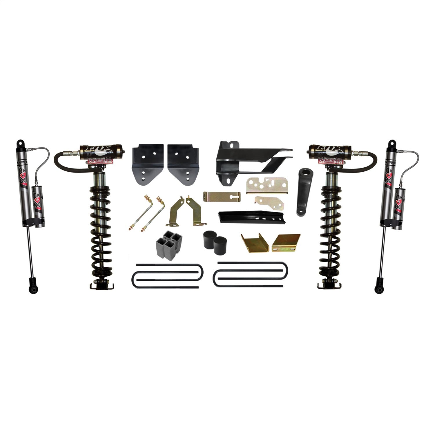Skyjacker F1761LSK-X 6 in. Suspension Lift Kit With ADX 2.0 Remote Reservoir Monotube Shocks. Skyjacker F1761LSK-X